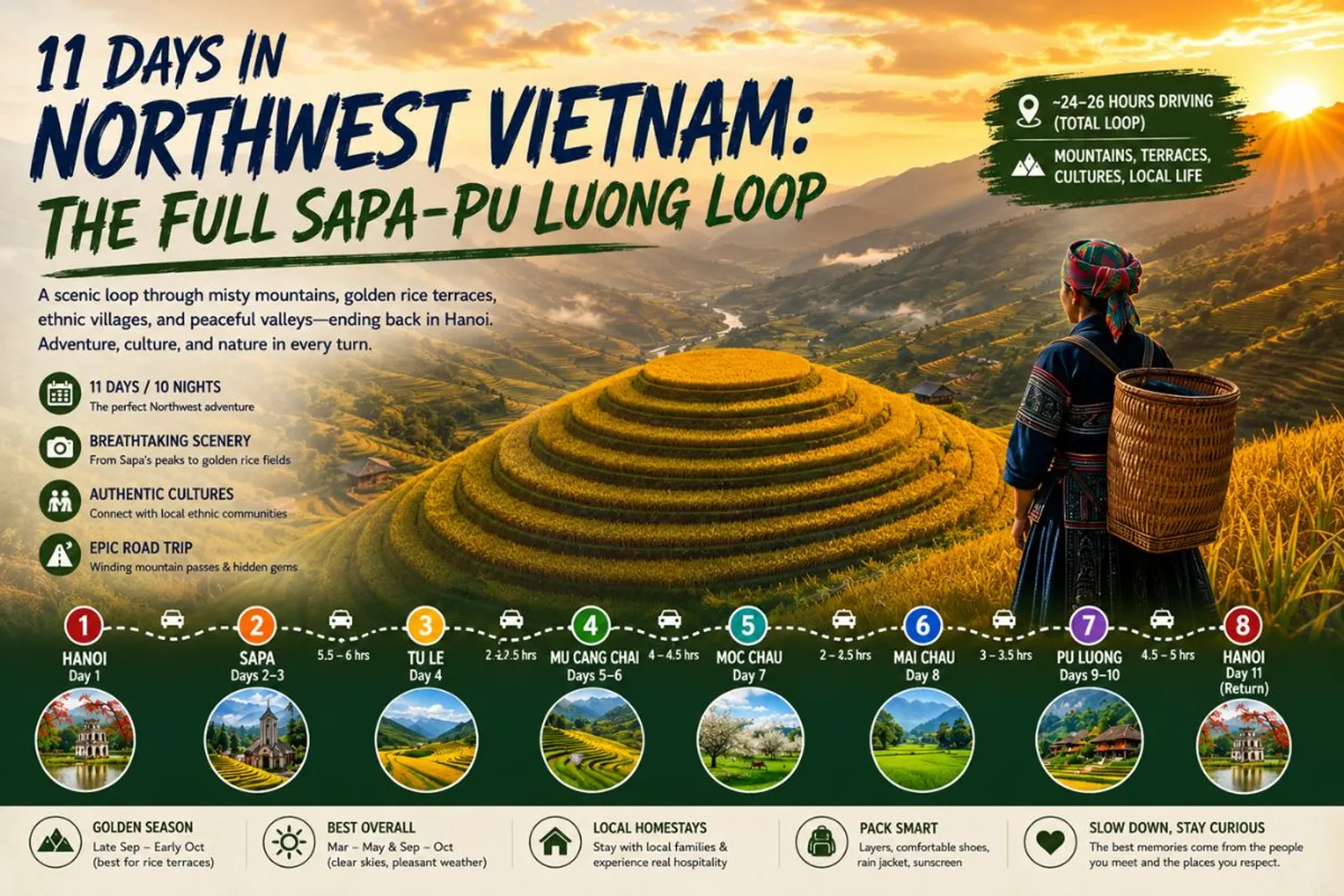 11 Days in Northwest Vietnam: The Full Sapa–Pu Luong Loop