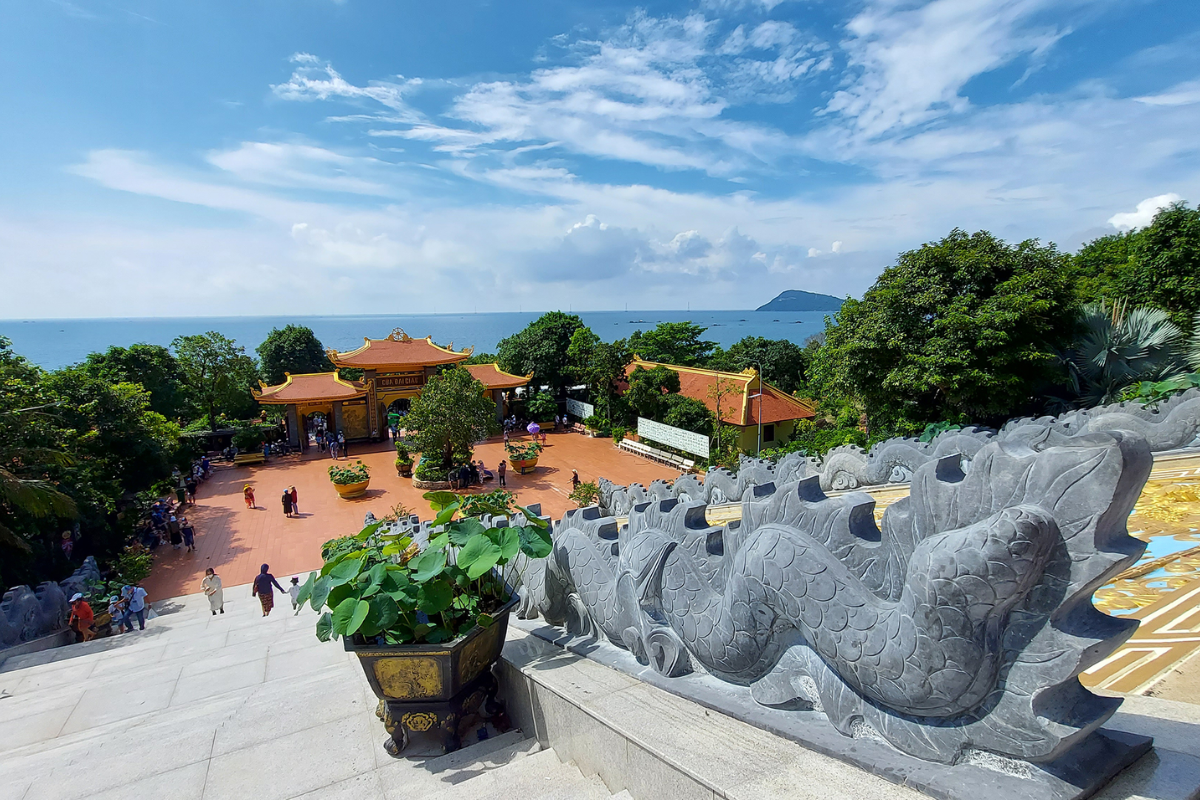 Ho Quoc Temple construction