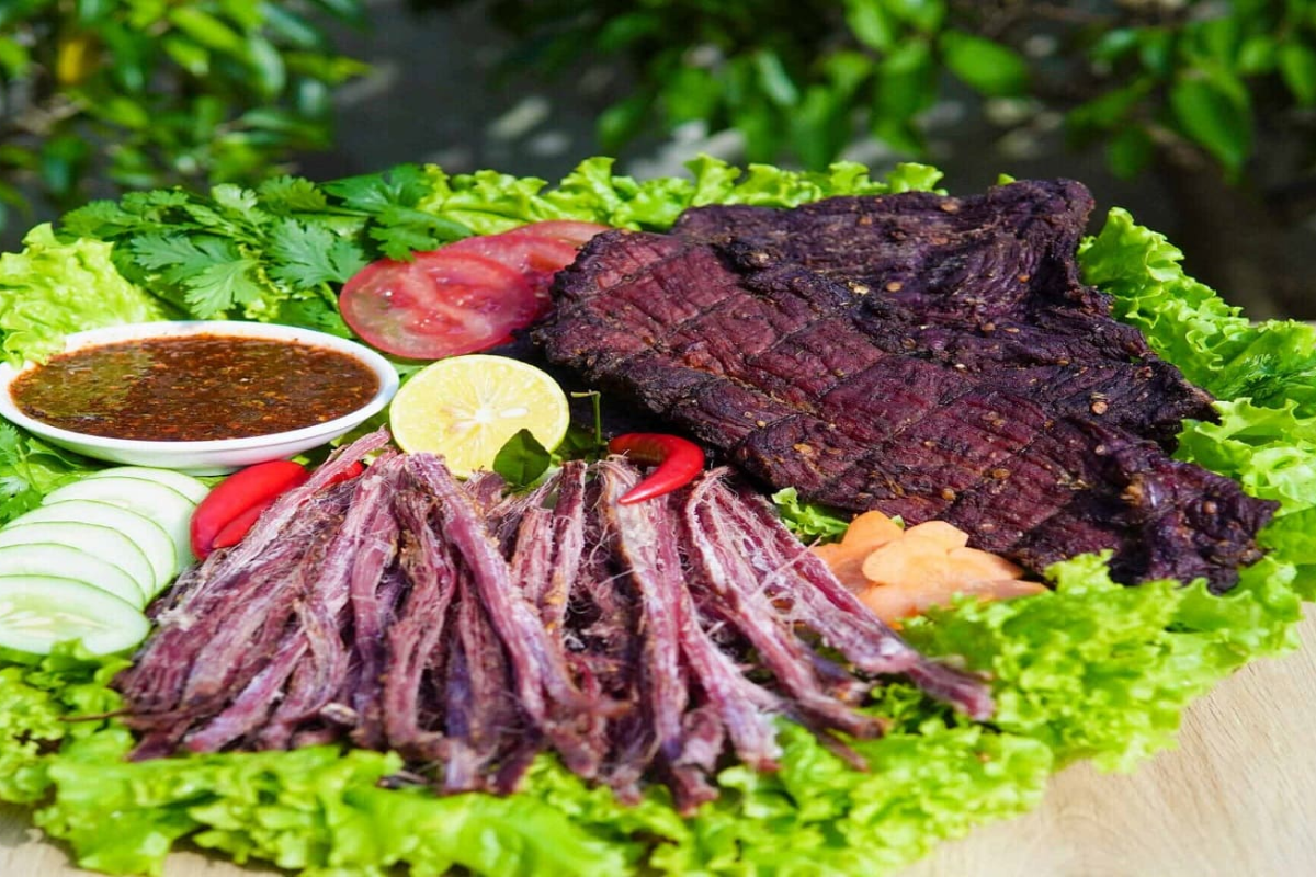 Traditional grilled dishes in Sapa