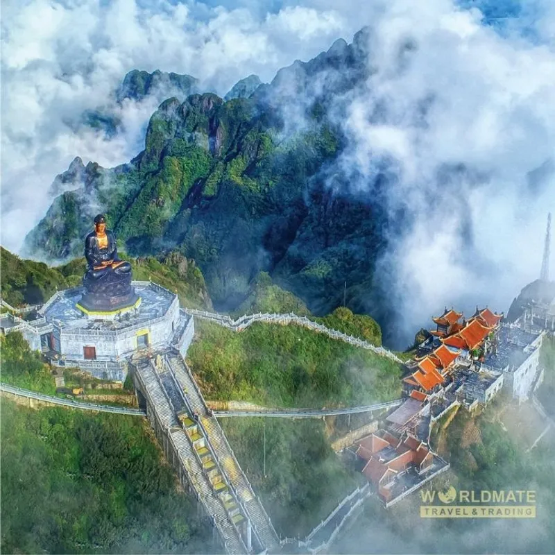 Fansipan by Cable Car – Drive to Hanoi (Breakfast, Lunch)