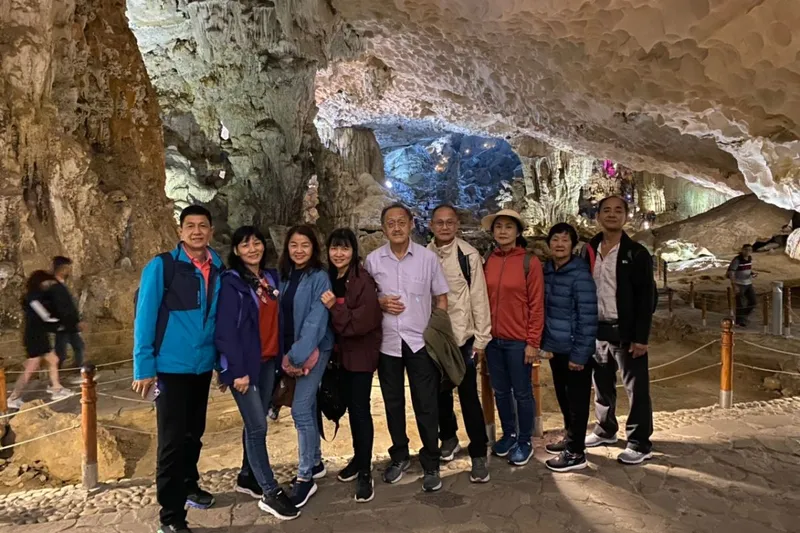Halong Bay – Surprising Cave - Tuan Chau Island – Hanoi (Breakfast/Brunch)