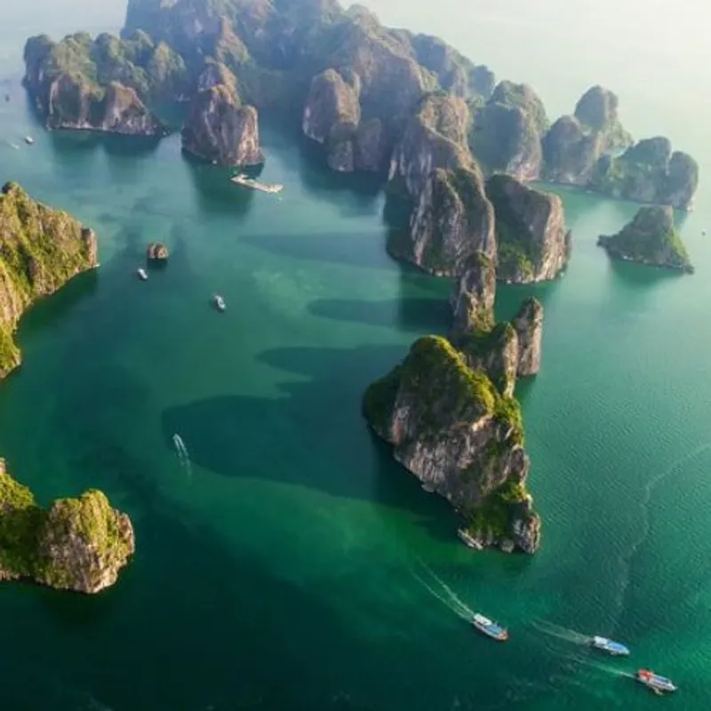 Halong Bay - Sung Sot Cave - Titop Island (Breakfast, Lunch, Dinner)
